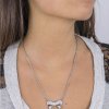 Oceľový náhrdelník Sagapo FANTASIA SFS02