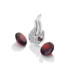 Prívesok Hot Diamonds Anais element oheň Granát AC101