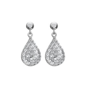 Strieborné náušnice Hot Diamonds Glimmer DE735