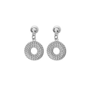 Strieborné náušnice Hot Diamonds Forever DE723