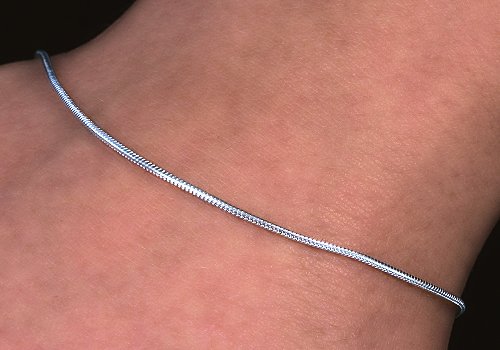 Náramok strieborný, 1481-020 Snake SR5,0