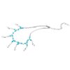 Retiazka na nohu BAF03-BLU-WH