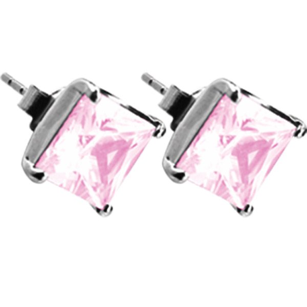 Náušnice s krištáľmi Swarovski ESSW17-ROSE