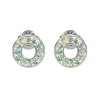 Náušnice s krištáľmi Swarovski ESSW21-CZAB