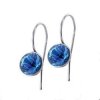 Náušnice z chirurgickej ocele ESSW-01-SAPPHIRE