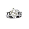 Prsteň strieborný s perlou R1190-B
