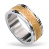 Prsteň z chirurgickej ocele RSS424-ROSEGOLD