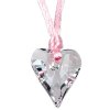 Prívesok s krištáľmi Swarovski Wild Heart Crystal Pink 4851