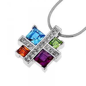 Prívesok s krištáľmi Swarovski Oliver Weber Couture