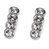 Náušnice s krištáľmi Swarovski Oliver Weber Four Crystal