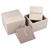 Strieborné náušnice Hot Diamonds Eternity Interlocking Rose Gold Stud DE309