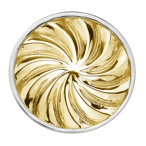 Strieborný prívesok Hot Diamonds Emozioni Golden Windmill Coin