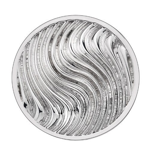 Strieborný prívesok Hot Diamonds Emozioni Silver Wave Coin