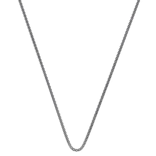 Strieborná retiazka Hot Diamonds Emozioni Rhod Plated Popcorn Chain 30