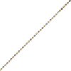 Strieborná retiazka Hot Diamonds Emozioni Silver and Yellow Gold Bead Chain CH046-7-8