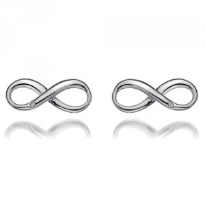 Strieborné náušnice Hot Diamonds Infinity DE390