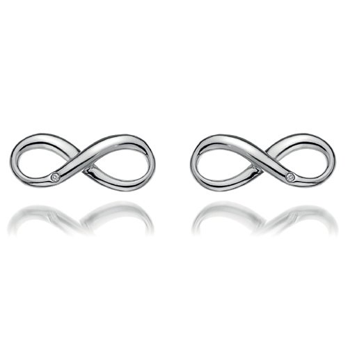 Strieborné náušnice Hot Diamonds Infinity DE390