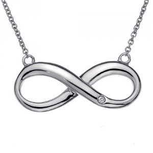 Strieborný náhrdelník Hot Diamonds Infinity DN096