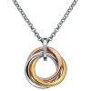 Strieborný prívesok Hot Diamonds Trio Rose Gold DP544