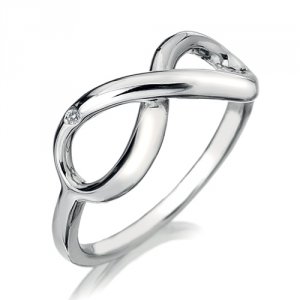 Strieborný prsteň Hot Diamonds Infinity DR144