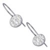 Náušnice s krištáľmi Swarovski ESSW08-CZ