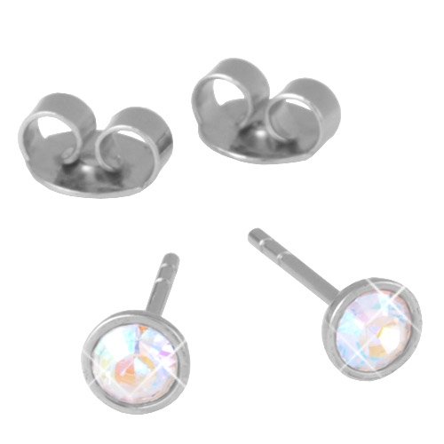 Náušnice s krištáľmi Swarovski ESSW10-CZAB