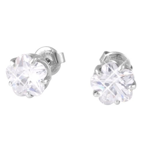 Náušnice s krištáľmi Swarovski ESSW18-CZ