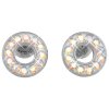 Náušnice s krištáľmi Swarovski ESSW21-CZAB