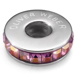 Prívesok s krištáľmi Swarovski Oliver Weber Match Stopper Lilac 56008-926