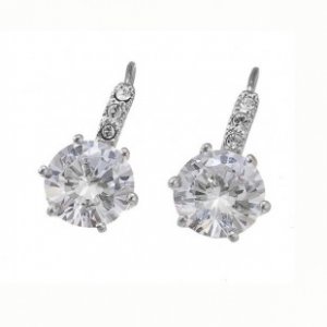 Náušnice s krištáľmi Swarovski Oliver Weber True