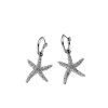 Náušnice s krištáľmi Swarovski Oliver Weber Starfish