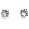 Náušnice s krištáľmi Swarovski Oliver Weber Brilli 22363RG