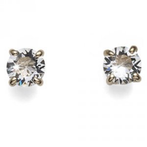 Náušnice s krištáľmi Swarovski Oliver Weber Brilli 22363RG