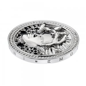 Prívesok Hot Diamonds Emozioni Medusa Nera Coin