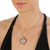 Strieborná retiazka Hot Diamonds Emozioni Silv and Rose Gold Bead Chain 18
