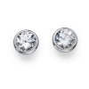 Náušnice s krištáľmi Swarovski Oliver Weber Basic CZ cry