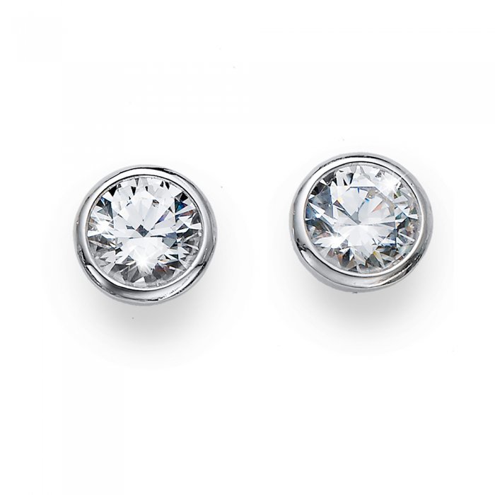 Náušnice s krištáľmi Swarovski Oliver Weber Basic CZ cry