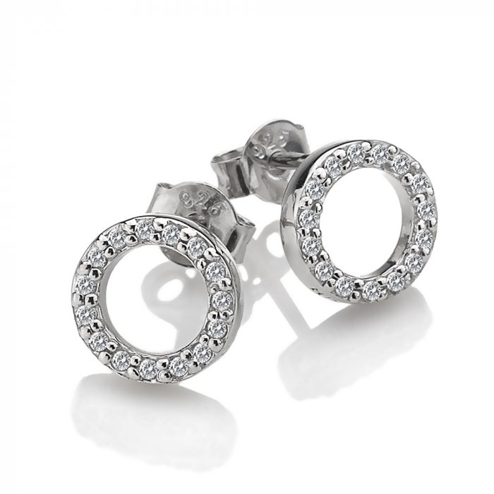 Strieborné náušnice Hot Diamonds Classic DE534