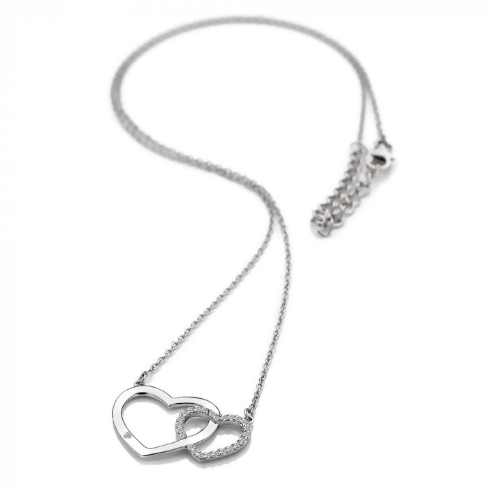 Strieborný náhrdelník Hot Diamonds Love DN128
