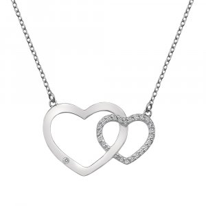 Strieborný náhrdelník Hot Diamonds Love DN128