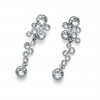 Náušnice s krištáľmi Swarovski Oliver Weber External crystal