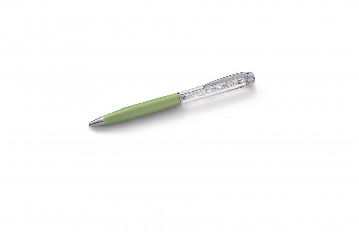 Pero s krištáľmi Swarovski Oliver Weber Luxury green