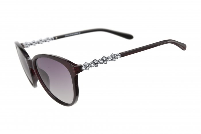 Slnečné okuliare s krištálmi Swarovski Oliver Weber Rio red