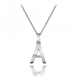 Strieborný prívesok Hot Diamonds Micro A Clasic DP401