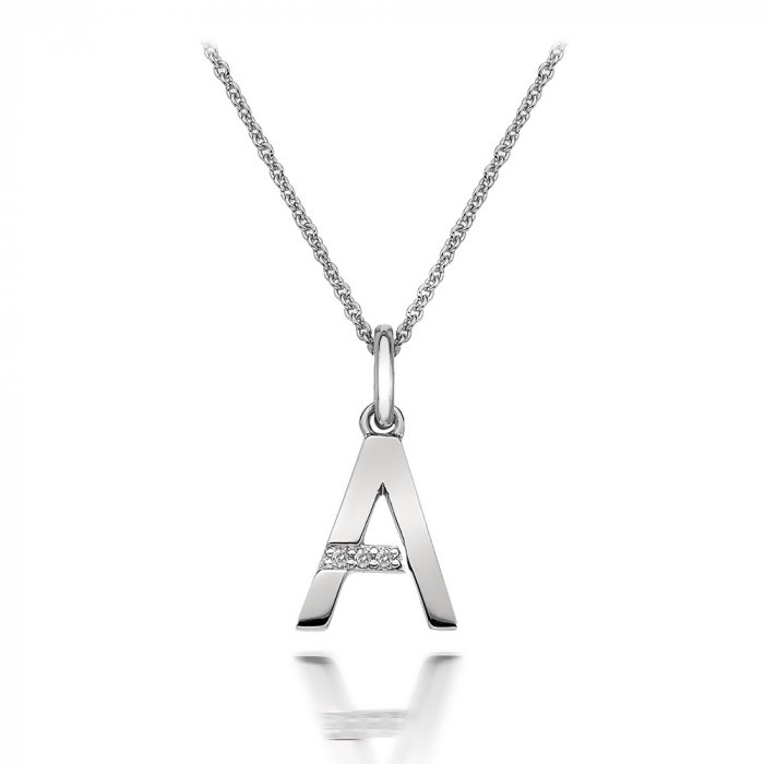 Strieborný prívesok Hot Diamonds Micro A Clasic DP401