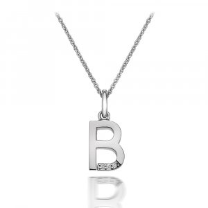 Strieborný prívesok Hot Diamonds Micro B Clasic DP402