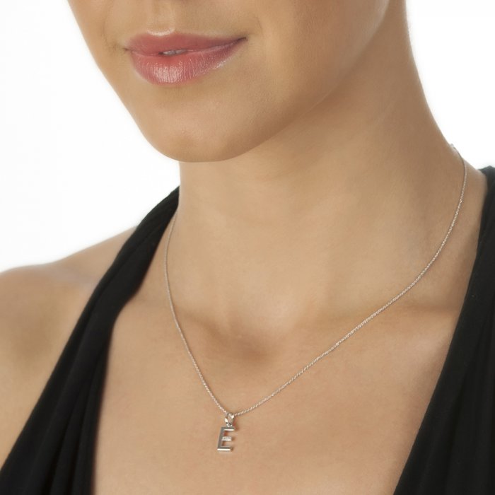 Strieborný prívesok Hot Diamonds Micro E Clasic DP405