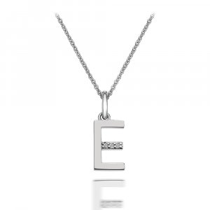 Strieborný prívesok Hot Diamonds Micro E Clasic DP405