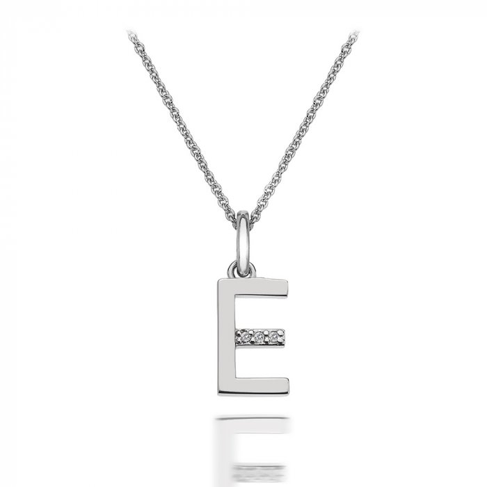 Strieborný prívesok Hot Diamonds Micro E Clasic DP405