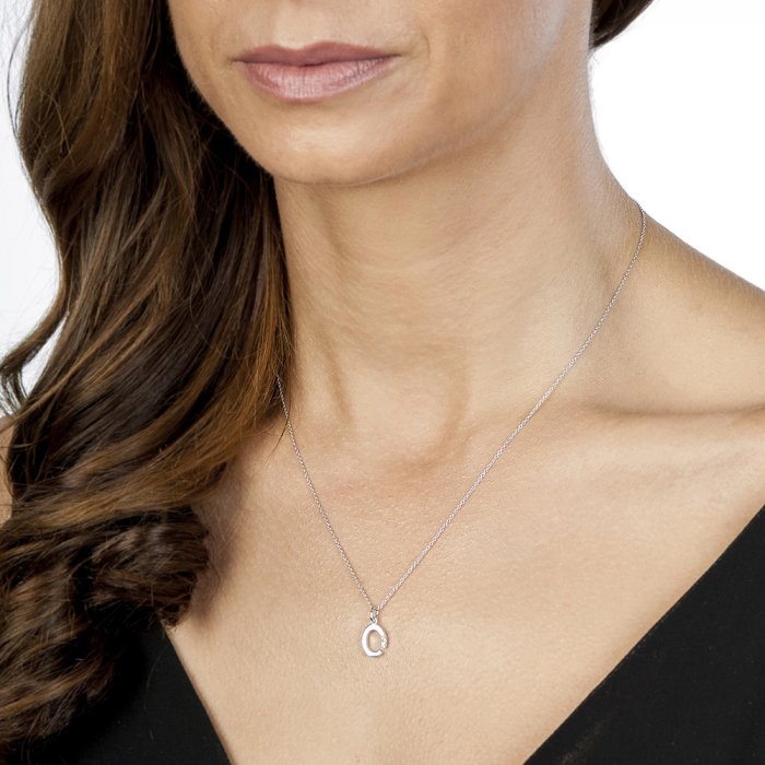 Strieborný prívesok Hot Diamonds Micro O Clasic DP415